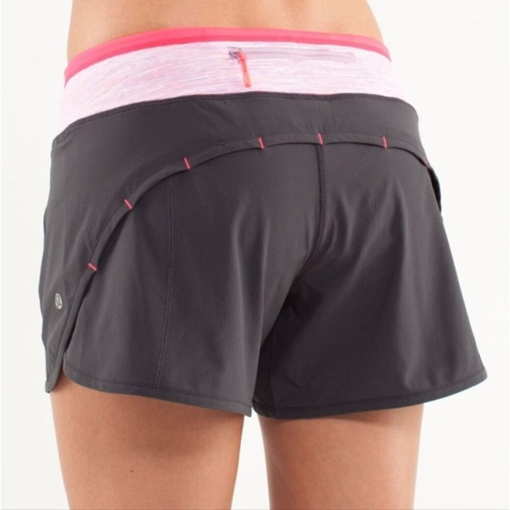 Lululemon Turbo Run Short black / Wee Are From Space / purple